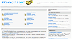 Desktop Screenshot of financialdot.com